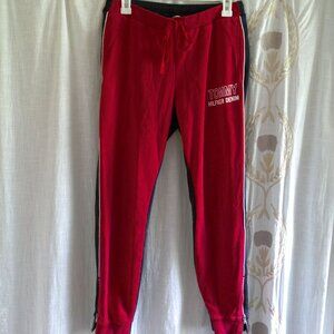 Tommy Hilfiger Red and Blue Jogger Small